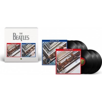 Beatles - Beatles 1962 - 1966 And 1967 - 1970 - Red Album And Blue Album LP – Zboží Mobilmania