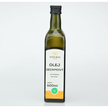 Natural Jihlava Olej sezamový panenský 0,5 l