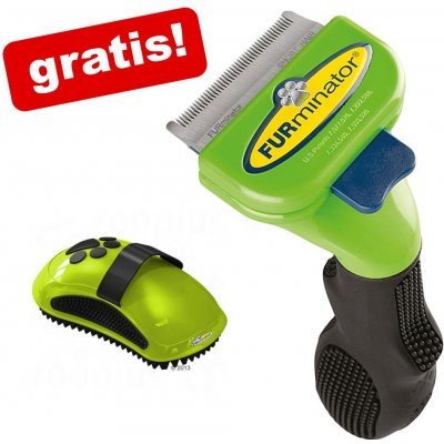 FURminator hrablo Medium Long Hair 6,7 cm – Zboží Mobilmania