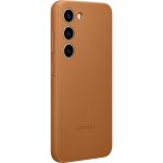 Samsung Galaxy S23 Kožený zadní kryt Camel EF-VS911LAEGWW – Zboží Živě