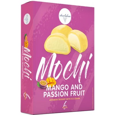 Arcobaleno Mochi se zmrzlinou z manga a passionfruitu 6 x 35 g – Zboží Dáma