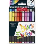 Faber-Castell 116452 fixy Black Edition Brush 20 ks – Hledejceny.cz
