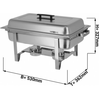 G.Gastro Chafing D9893078 – Hledejceny.cz