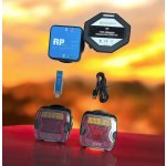 STROBOLED - Bezdrátová zadní světla s magnetem 12/24V+ kontrolní a produžovací modem- zásuvka 7pin | Zboží Auto