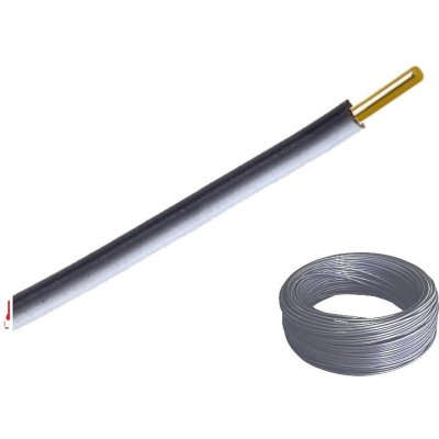 NKT CY H07V-U 6 šedý 1 m – Zboží Mobilmania