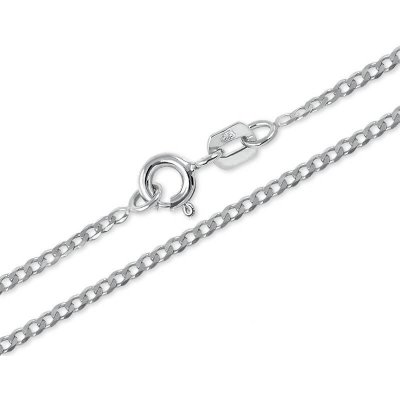 Soliter Jemný řetízek z bílého zlata pancer 271 115 00202 07 – Hledejceny.cz