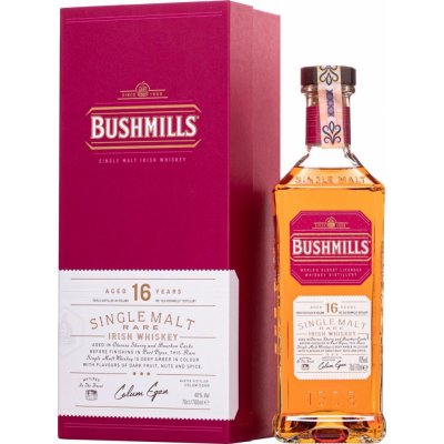 Bushmills 16y 40% 0,7 l (tuba) – Zbozi.Blesk.cz