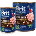 Brit Premium by Nature Dog Chicken With Chicken Hearts 400 g – Zboží Mobilmania