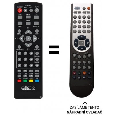 Dálkový ovladač Predátor Alma 2880 mini – Zboží Živě