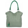 Kabelka Hernan dámská kabelka shopper bag světle zelená HB0150