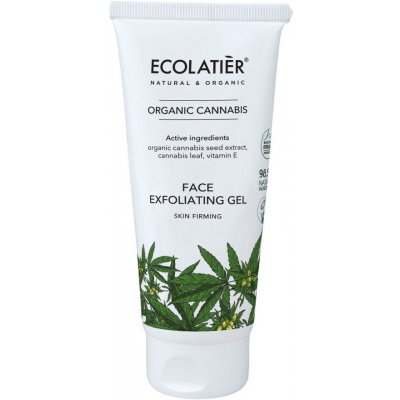 Ecolatier Exfoliační gel na obličej organic Cannabis 100 ml
