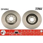 Brzdový kotouč TRW DF4064 | Zboží Auto
