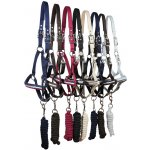 Kentaur Set ohlávka s vodítkem podložená fleecem Černá – Zboží Dáma