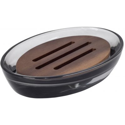 Sapho FIGO 08399 kouřové sklo dřevo – Zboží Dáma