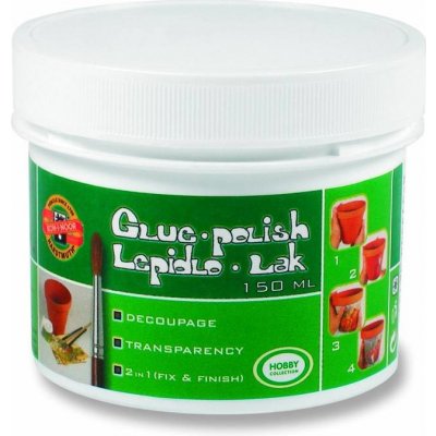 Lepidlo Lak 150ml na obrouskovou technik – Zboží Mobilmania