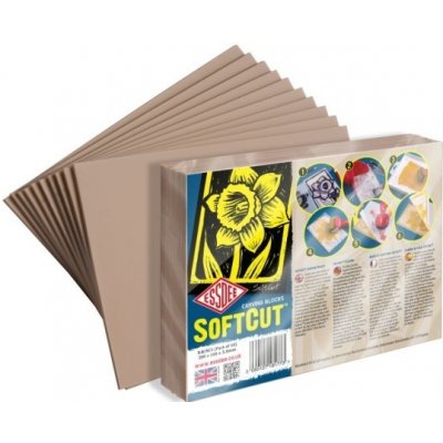 ESSDEE lino Softcut 200 x 150 x 3 mm / 10 ks – Zboží Mobilmania