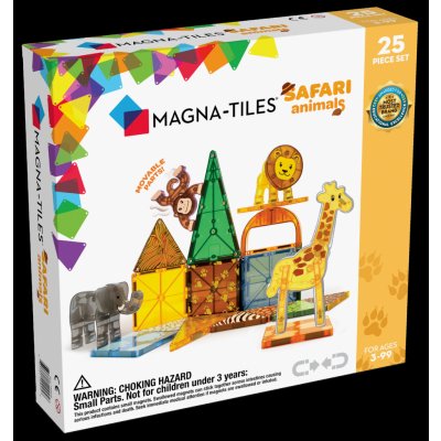 Magna-Tiles Zvířata safari 25 ks – Hledejceny.cz