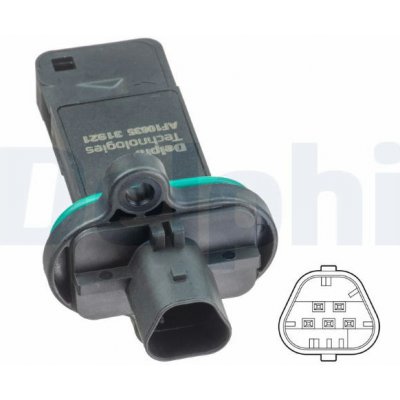 Snimac mnozstvi protekajiciho vzduchu DELPHI AF10635-12B1 – Hledejceny.cz