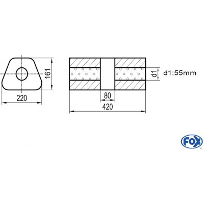 FOX UNI-K64442055o – Hledejceny.cz