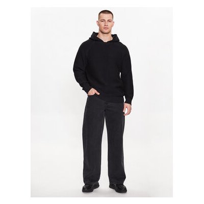 Calvin Klein Jeans svetr J30J323539 černá – Zboží Mobilmania