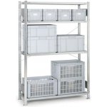 Meta Regál CLIP, 230 kg, 2000 x 1300 x 500 mm – Zboží Dáma