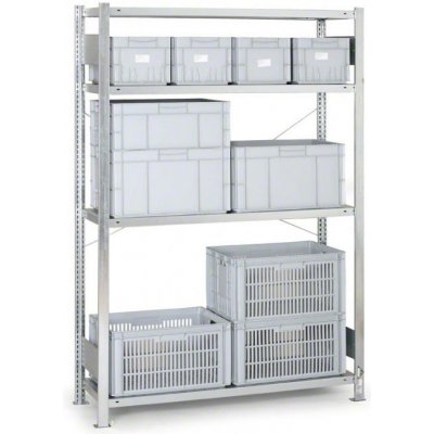 Meta Regál CLIP, 230 kg, 2000 x 1300 x 500 mm – Zboží Dáma