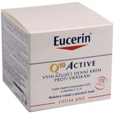 Eucerin Face Sensitive Q10 Active denní krém pro všechny typy pleti 50 ml – Zbozi.Blesk.cz