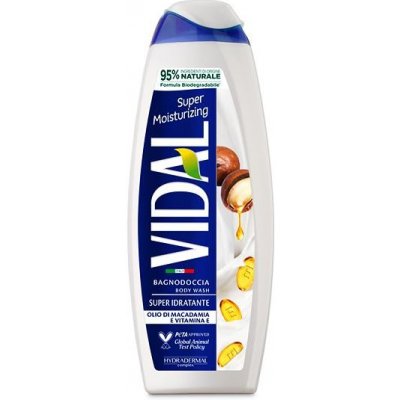 Vidal Super Idratante sprchový gel/koupelová pěna 500 ml