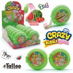 Crazy Bubble Roll Žvýkačka jahoda,meloun s tetováním 30g – Hledejceny.cz