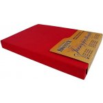 Brotex Jersey prostěradlo červené 220x200 – Sleviste.cz