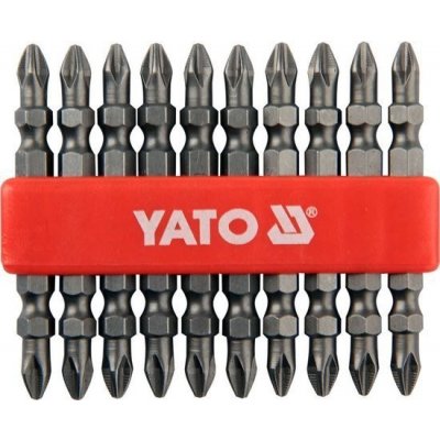 Yato Oboustranné Bity křížové 1/4" PH2x65 mm 10 ks YT-0481 – Zboží Mobilmania