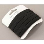 Prádlová pruženka v balení 5 metrů - černá - šířka 0,9 cm – Zboží Dáma