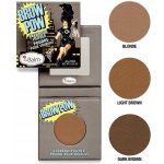 theBalm Browpow pudr na obočí v praktickém magnetickém pouzdře Light Brown 1,2 g – Zboží Dáma