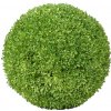 Květina Umělý keř Zimostráz - Buxus koule, 40 cm