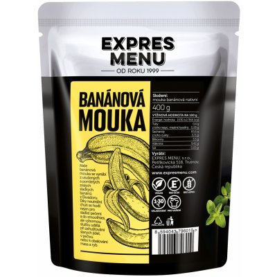 EXPRES MENU Banánová mouka 400 g – Hledejceny.cz