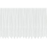 Záclona s záclonami Bílá 180 x 400 cm Polyester – Hledejceny.cz
