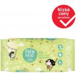 Tesco Fred & Flo dětské vlhčené ubrousky parfémované 72 ks – Hledejceny.cz