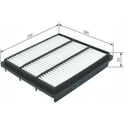 Vzduchový filtr BOSCH 1 457 433 968 – Hledejceny.cz