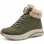 Tamaris dámská kotníková obuv 26278-45-722 zelená – Hledejceny.cz