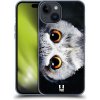 Pouzdro a kryt na mobilní telefon Apple Pouzdro Head Case Apple iPhone 15 TVÁŘ SOVA