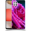 Pouzdro a kryt na mobilní telefon Samsung Pouzdro ACOVER Samsung Galaxy A42 A426B s motivem Rose