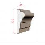 Dekora-Stuck Šambrána 120x41mm 311250 – Sleviste.cz