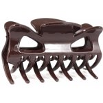 Klasický skřipec do vlasů Barva: tmavě hnědá – Zboží Dáma