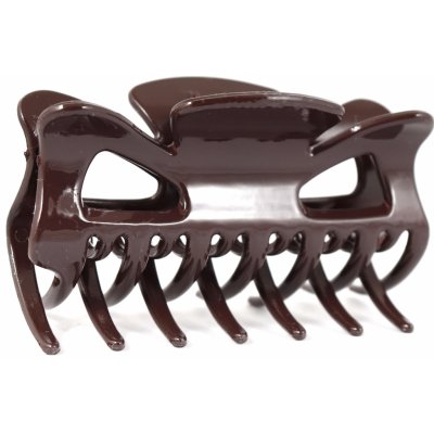 Klasický skřipec do vlasů Barva: tmavě hnědá – Zboží Dáma