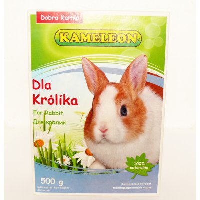 Kameleon krmení Králík 0,5 kg – Zboží Mobilmania