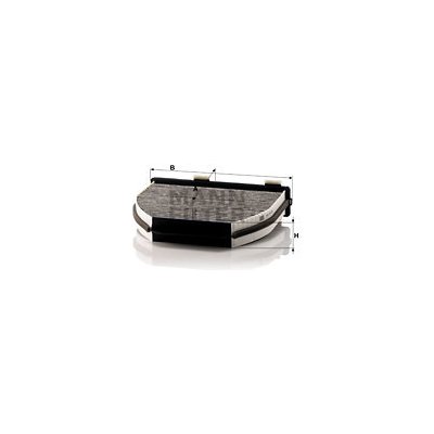 MANN-FILTER Filtr, vzduch v interiéru CUK29005 – Hledejceny.cz