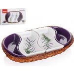 Banquet miska v košíku Lavender 4 díly OK 30,5 cm – Zbozi.Blesk.cz