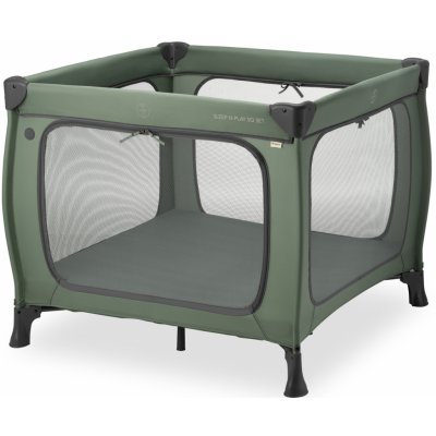 Hauck Ohrádka/cestovní postýlka Sleep N Play SQ Set Dark Green – Zboží Mobilmania