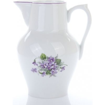 Český porcelán Dubí Fialky 1,5 l