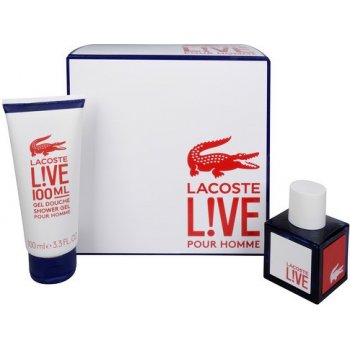 Lacoste Live EDT 100 ml + sprchový gel 100 ml dárková sada